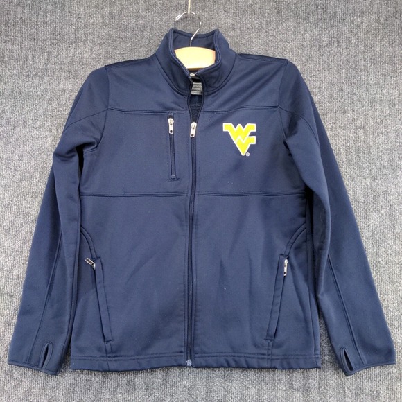Gen2 Women's Full Zip Jacket Blue Size M West Virginia Mountaineers Embroidered - Picture 7 of 16